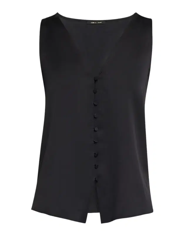 Kobi Halperin Colette Silk-Blend Sleeveless Blouse