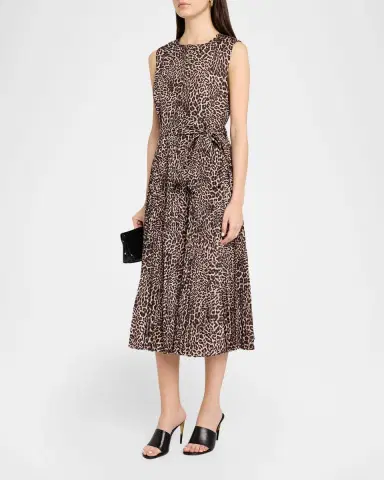 Kobi Halperin Stella Leopard-Print Midi Dress | Thumbnail 4 Kobi Halperin Stella Leopard-Print Midi Dress | Thumbnail 4