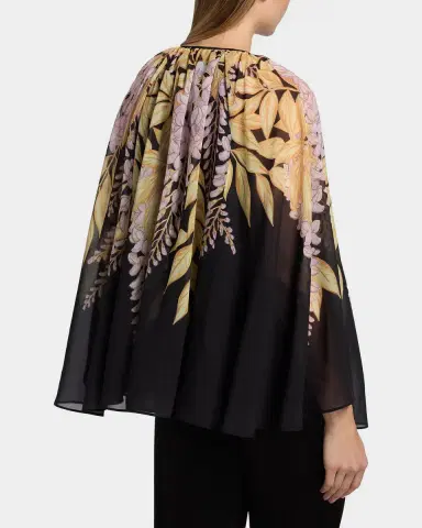 Kobi Halperin Cara Leaves Blouse | Thumbnail 3