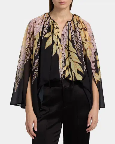 Kobi Halperin Cara Leaves Blouse | Thumbnail 4