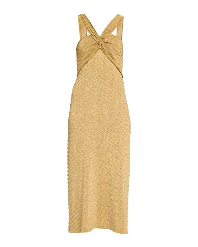 Kobi Halperin Talia Glitter Midi Dress