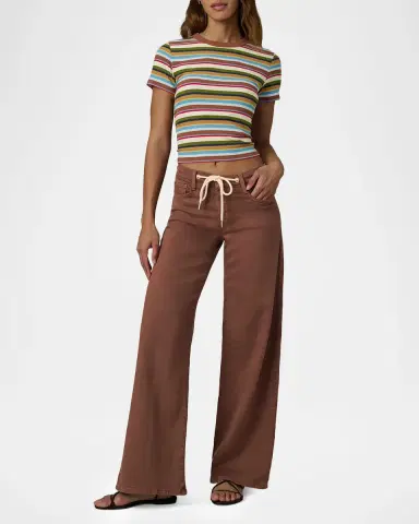Joe's Jeans The Lou Lou Low-Rise Drawstring Jeans | Thumbnail 2