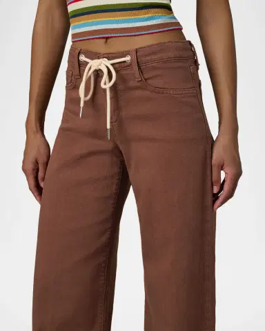 Joe's Jeans The Lou Lou Low-Rise Drawstring Jeans | Thumbnail 5