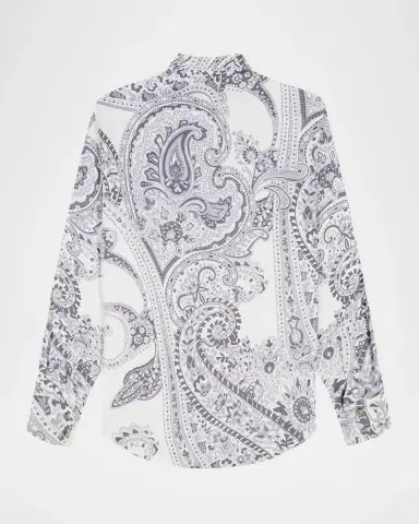Robert Graham Men's Paisley Bead-Embellished Sport Shirt | Thumbnail 7 Robert Graham Men's Paisley Bead-Embellished Sport Shirt | Thumbnail 7