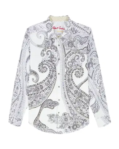 Robert Graham Men's Paisley Bead-Embellished Sport Shirt | Thumbnail 1 Robert Graham Men's Paisley Bead-Embellished Sport Shirt | Thumbnail 1