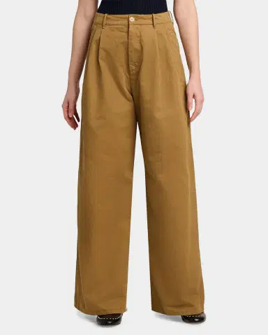 Jil Sander Pleated Cotton Wide-Leg Trousers | Thumbnail 4