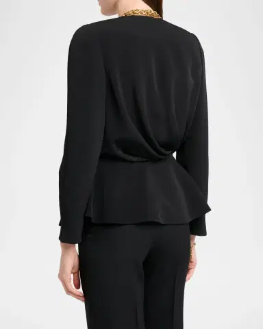 Chloé Single-Breasted Wool Blazer | Thumbnail 2 Chloé Single-Breasted Wool Blazer | Thumbnail 2
