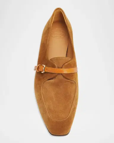 Church's Sienna Buckle Strap Suede Loafers | Thumbnail 3 Church's Sienna Buckle Strap Suede Loafers | Thumbnail 3