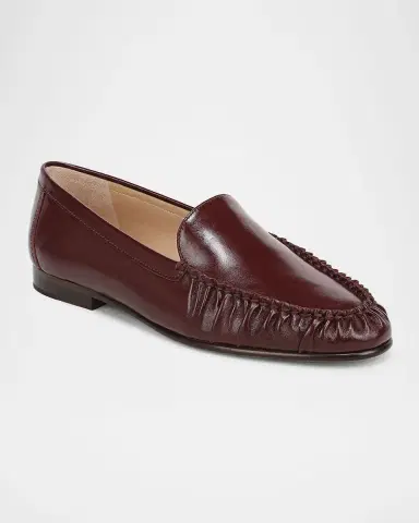 Veronica Beard Prilla Leather Loafers | Thumbnail 2
