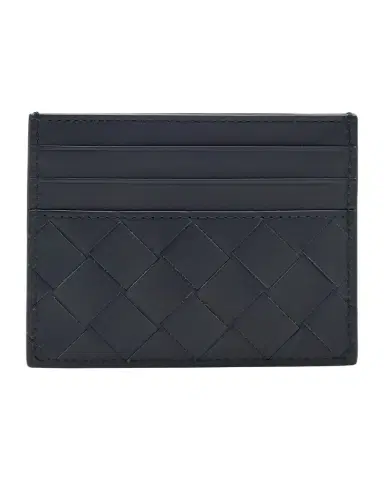 Bottega Veneta Men's Intrecciato Leather Card Case | Thumbnail 1 Bottega Veneta Men's Intrecciato Leather Card Case | Thumbnail 1