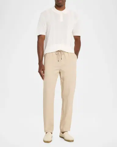Onia Air Linen-Blend Drawstring Pants | Thumbnail 2 Onia Air Linen-Blend Drawstring Pants | Thumbnail 2