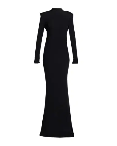 Tom Ford Mock-Neck Strong-Shoulder Cutout Gown | Thumbnail 1 Tom Ford Mock-Neck Strong-Shoulder Cutout Gown | Thumbnail 1