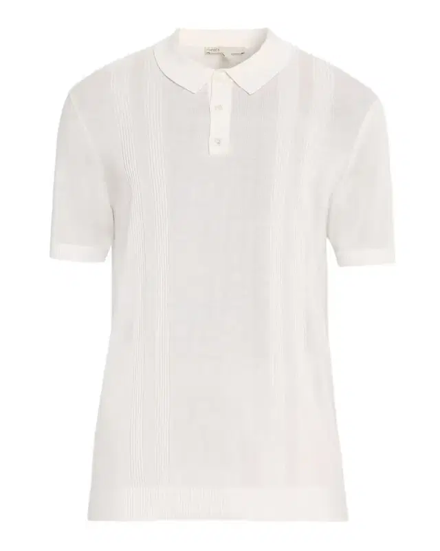 Onia Rib-Knit Polo Shirt