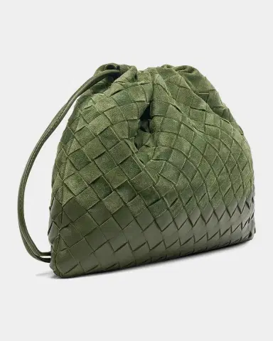 Bottega Veneta Dustbag Medium Suede Shoulder Bag | Thumbnail 2 Bottega Veneta Dustbag Medium Suede Shoulder Bag | Thumbnail 2