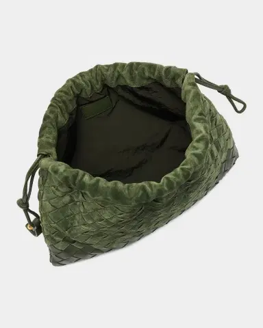 Bottega Veneta Dustbag Medium Suede Shoulder Bag | Thumbnail 3 Bottega Veneta Dustbag Medium Suede Shoulder Bag | Thumbnail 3