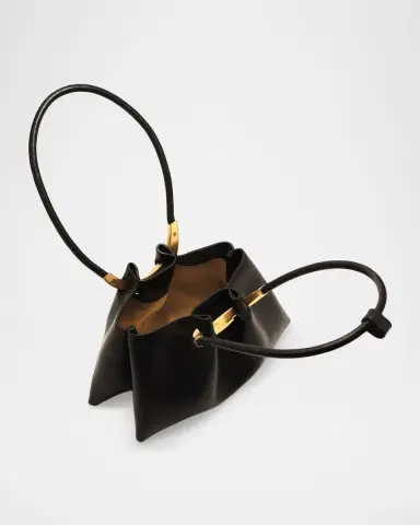 Cult Gaia Asa Pierced Leather Shoulder Bag | Thumbnail 3 Cult Gaia Asa Pierced Leather Shoulder Bag | Thumbnail 3