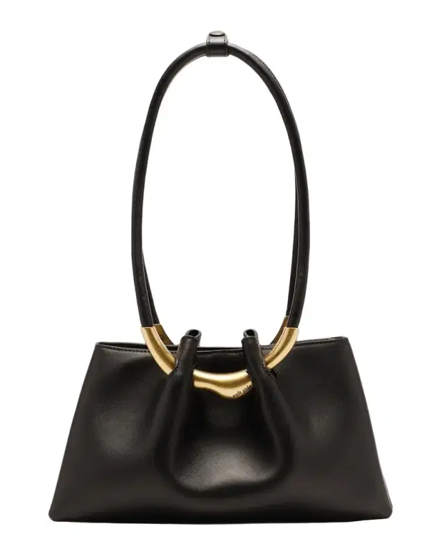 Cult Gaia Asa Pierced Leather Shoulder Bag