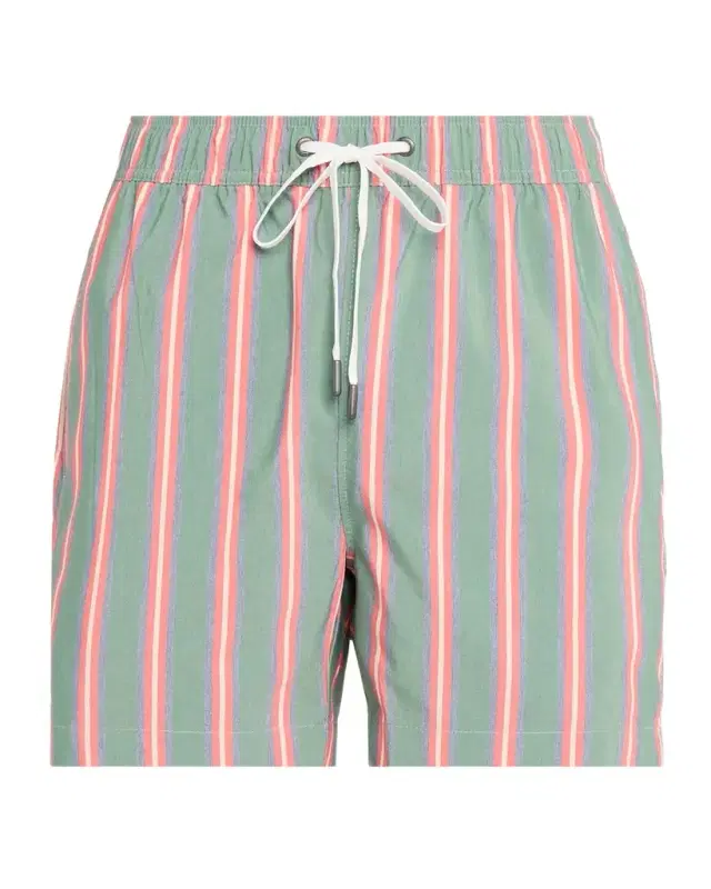 Onia Charles Striped 5 '' Swim Trunks
