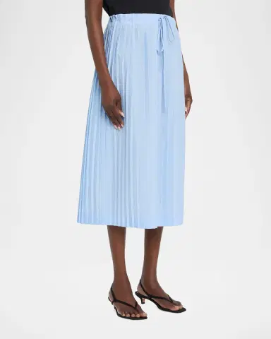 TOTEME Belted Pleated Skirt | Thumbnail 3 TOTEME Belted Pleated Skirt | Thumbnail 3