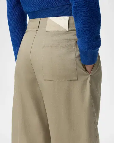 LOEWE Curved Leg Trousers | Thumbnail 4 LOEWE Curved Leg Trousers | Thumbnail 4