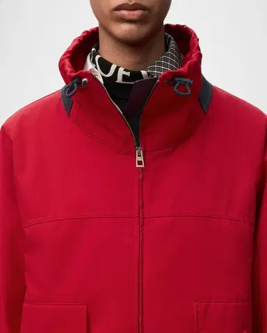 LOEWE Lightweight Cropped Technical Jacket | Thumbnail 4