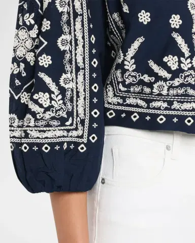 Veronica Beard Drake Embroidered Jacket | Thumbnail 5 Veronica Beard Drake Embroidered Jacket | Thumbnail 5