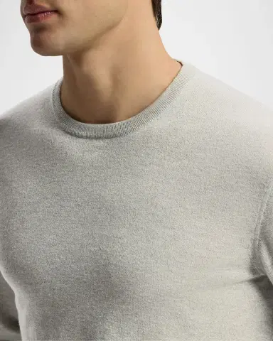 Ralph Lauren Purple Label Men's 18GG Cashmere Crewneck Sweater | Thumbnail 5 Ralph Lauren Purple Label Men's 18GG Cashmere Crewneck Sweater | Thumbnail 5