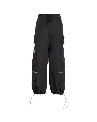 CYNTHIA ROWLEY Wide-Leg Drawcord Cargo Pants | Thumbnail 1 CYNTHIA ROWLEY Wide-Leg Drawcord Cargo Pants | Thumbnail 1