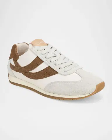 Vince Oasis Mixed Leather Runner Sneakers | Thumbnail 2 Vince Oasis Mixed Leather Runner Sneakers | Thumbnail 2