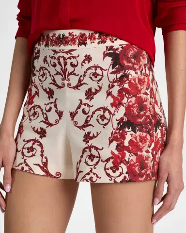Alice + Olivia Hera High-Rise Shorts | Thumbnail 5 Alice + Olivia Hera High-Rise Shorts | Thumbnail 5