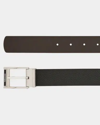Ferragamo Men's Reversible Leather Resin-Buckle Belt | Thumbnail 2