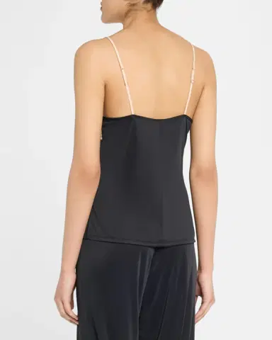 Natori Enchant Cropped Lace-Trim Cami Pajama Set | Thumbnail 3