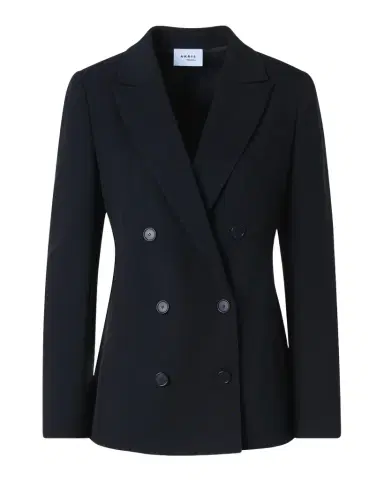 Akris punto Wool Tricotine Double-Breasted Jacket | Thumbnail 1