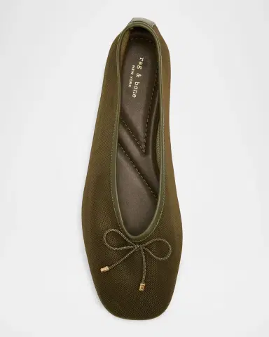 rag & bone Poppi Mesh Ballerina Flats | Thumbnail 3 rag & bone Poppi Mesh Ballerina Flats | Thumbnail 3