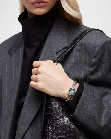 Gucci G-Frame 14x18mm Watch, Light Blue | Thumbnail 2