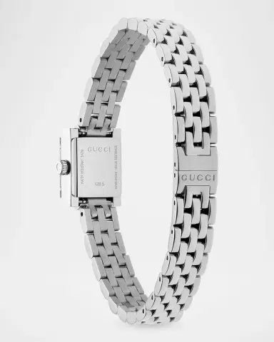 Gucci G-Frame 14x18mm Watch, Light Blue | Thumbnail 3