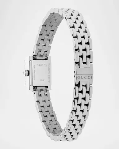 Gucci G-Frame 14x18mm Watch, Light Blue | Thumbnail 5
