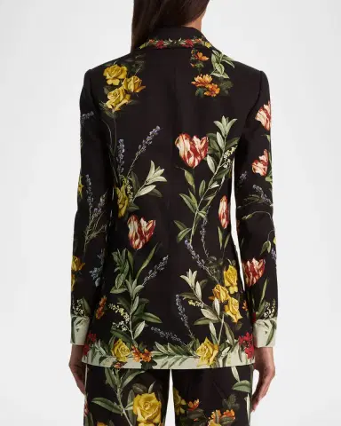 ALICE + OLIVIA Denny Slim Boyfriend Blazer | Thumbnail 3 ALICE + OLIVIA Denny Slim Boyfriend Blazer | Thumbnail 3