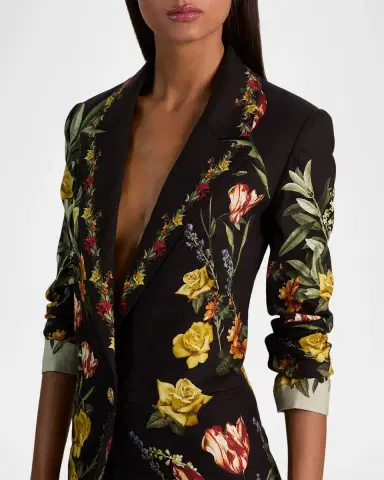 ALICE + OLIVIA Denny Slim Boyfriend Blazer | Thumbnail 5 ALICE + OLIVIA Denny Slim Boyfriend Blazer | Thumbnail 5
