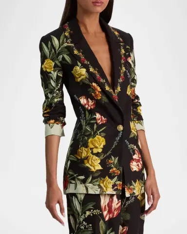 ALICE + OLIVIA Denny Slim Boyfriend Blazer | Thumbnail 6 ALICE + OLIVIA Denny Slim Boyfriend Blazer | Thumbnail 6