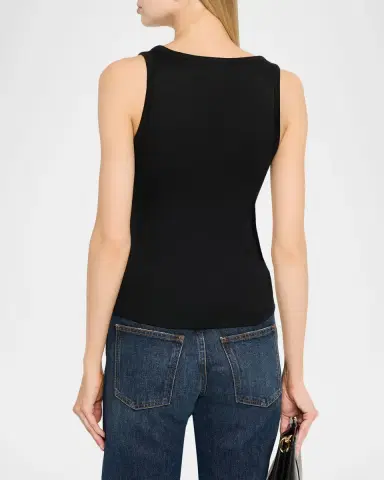 rag & bone The Knit V-Neck Tank Top | Thumbnail 3 rag & bone The Knit V-Neck Tank Top | Thumbnail 3