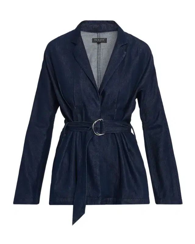 Ultra-Featherweight Mandi Denim Blazer