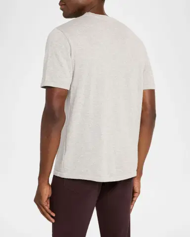 RAILS Men's Mason Cotton-Cashmere Crewneck T-Shirt | Thumbnail 3