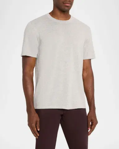 RAILS Men's Mason Cotton-Cashmere Crewneck T-Shirt | Thumbnail 4