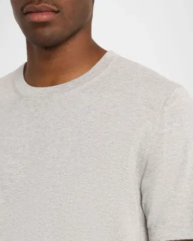 RAILS Men's Mason Cotton-Cashmere Crewneck T-Shirt | Thumbnail 5