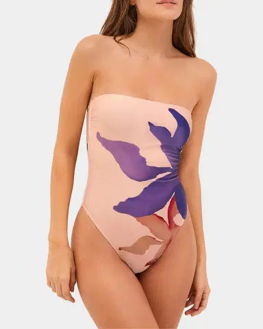 Vix Bianca Strapless One-Piece Swimsuit | Thumbnail 5