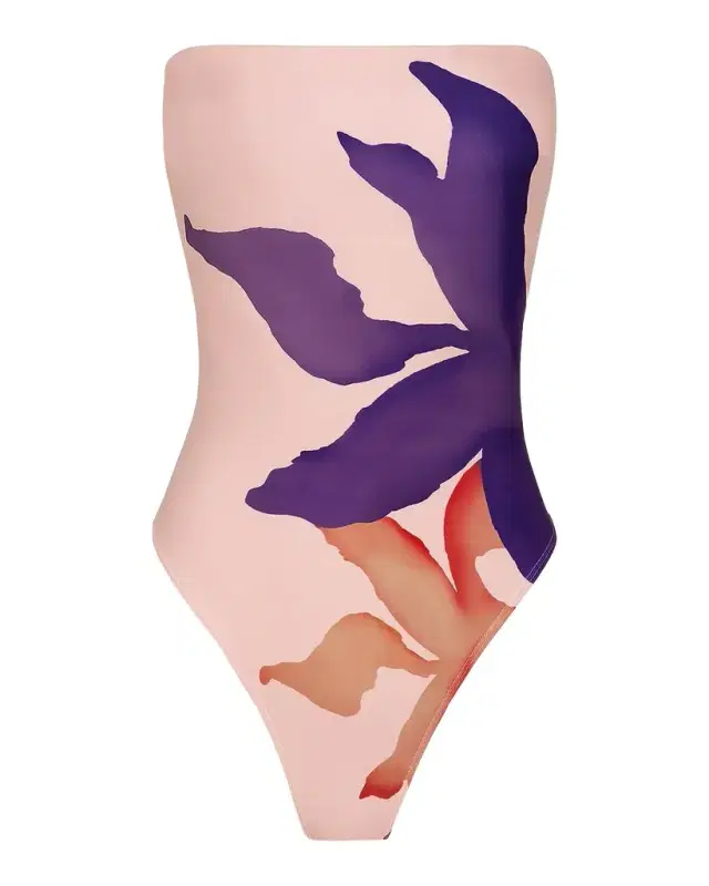 Vix Bianca Strapless One-Piece Swimsuit