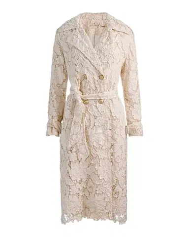 Alice + Olivia Keith Eyelet Midi Trench Coat | Thumbnail 1 Alice + Olivia Keith Eyelet Midi Trench Coat | Thumbnail 1