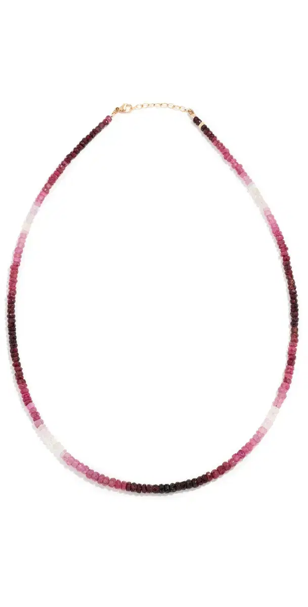 JIA JIA 14k Ombre Ruby Necklace Ruby One Size
