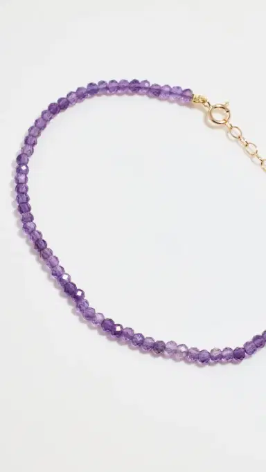 JIA JIA 14k February Birthstone Bracelet February - Amethyst One Size | Thumbnail 4
